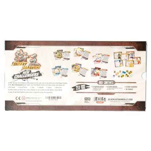 Street Masters The Board Game New Challengers Pack miniatura 2