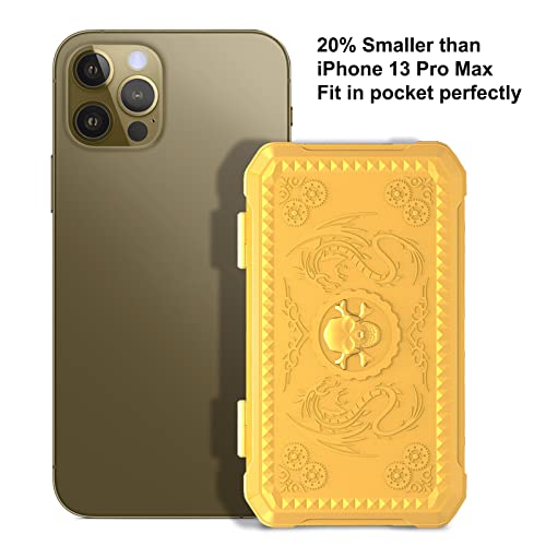 Skull Embossed Digital Scale 200G X 0.01G With 50G Calibration Weight Steampunk Style Pocket Scale Golden Scale Gold Punk Food Scale Backlit Lcd Display Stainless Steel Platform Gram Grain Ounce #TOP6