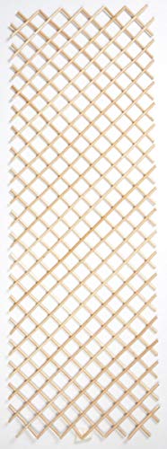 NORTENE Treillis en Osier Naturel pelé Wick Trellis - 0,50 x 1,50 m