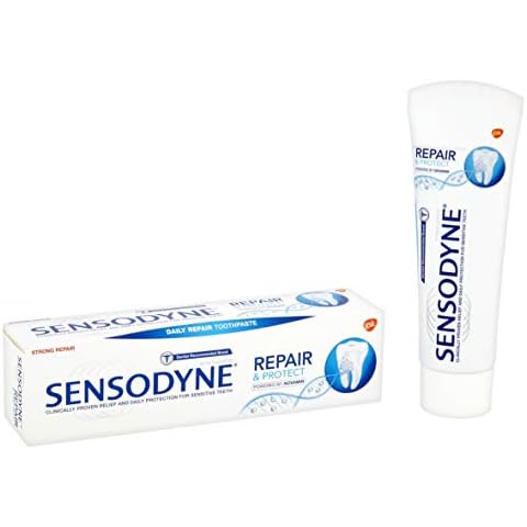 Sensodyne Three Packs Of Repair & Protect Toothpaste 75Ml Cover