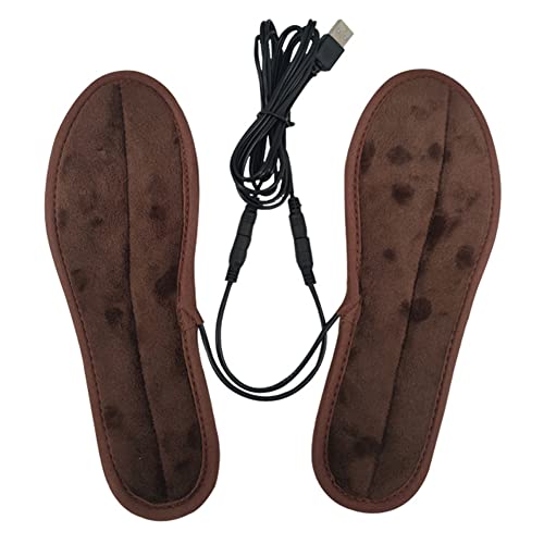 Le solette elettriche USB sono realizzate in pile di alta qualità, EVA e materiale in fogli riscaldanti, con elevata temperatura termica e isolamento dal freddo, l'utilizzo delle solette riscaldate aumenterà il livello di sicurezza e il divertimento delle attività all'aperto. Non sarai mai più timido.