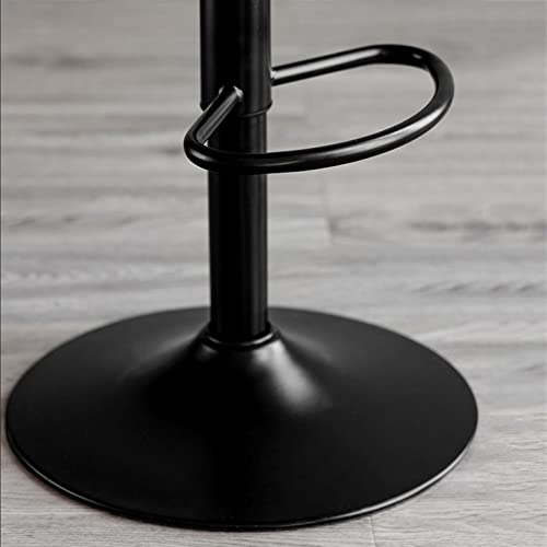 Tall Bar Stools Household Restaurant Kitchen Island Table High Chair Can Lift Wrought Iron Bar Chair Bar Coffee Bar Front Desk High Stool Kitchen Counter Bar Stool (Color : 1) (D)4