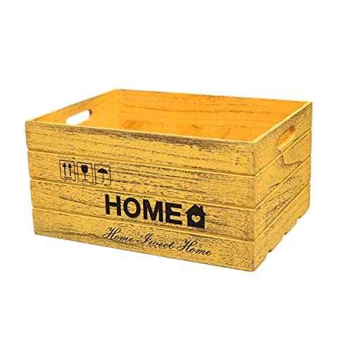 MJKQ9 カラーボックス 大容量 収納ボックス 木製 35*25*18cm 収納ケース おしゃれ カラーボックス キューブ ワイン木箱 木箱収納 収納ボックス 小物入れ ワイン木箱 キューブ おしゃれ スタイル7 本箱 ナチュラル 卓上収納ボックス 収納