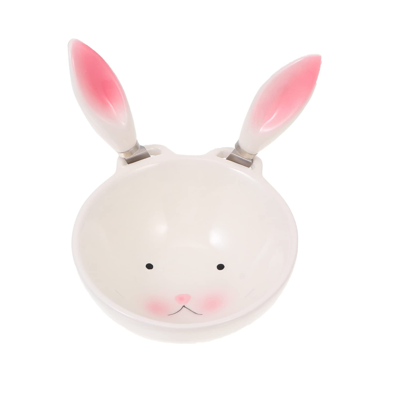 PRETYZOOM Cute Rabbit Shape Boys and Girls Dinnerware Set Non-slip Easy to Use for Babies