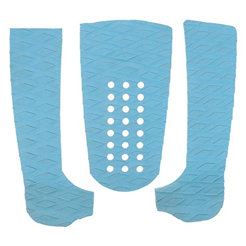 Surfboard Protection Bag 3Pcs EVA Surfboard Traction Tail Pads Outdoor Surfing Deck Grips Surfing Board Deck Grip Indoor and Outdoor Surfboard Storage (Color : Sky Blue)