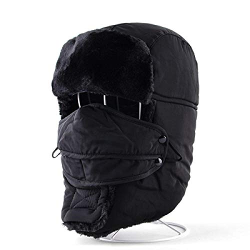 Chapka russe hiver ushanka isolante finis les maux d'oreilles dus au vent froid