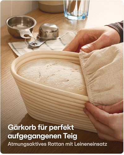 Praknu Gusseisen Topf Brot Backen – Brotbackform – Dutch Oven mit Deckel – Ansicht 4