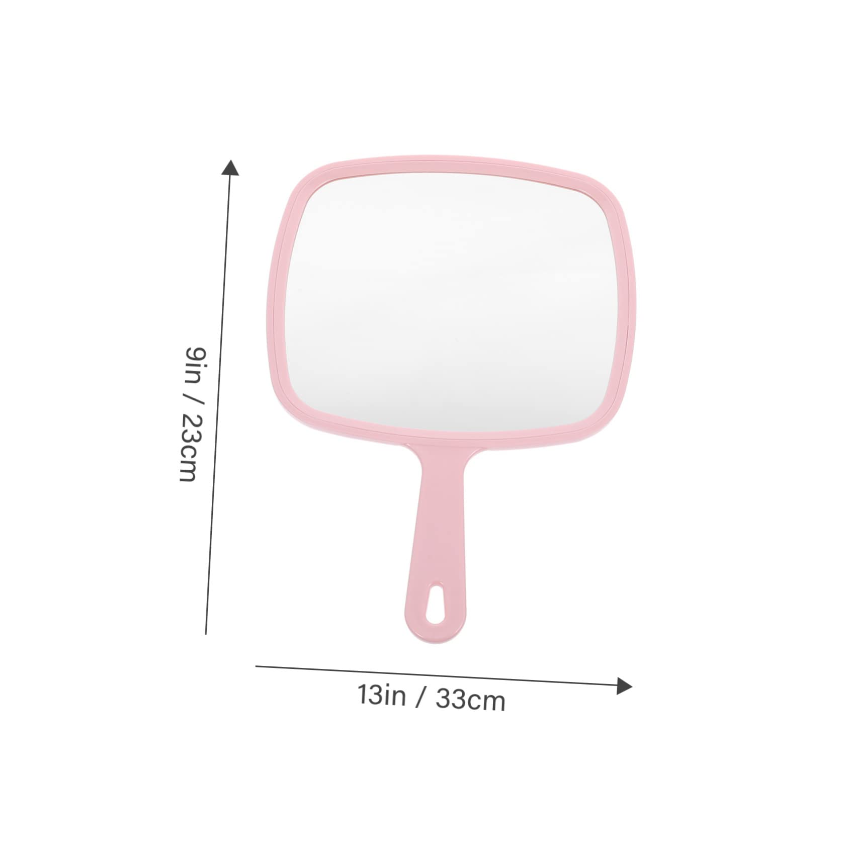 Ipetboom Portable Handheld Makeup Mirror for Women Stylish Cosmetic Mirror for Travel Sturdy Design with Comfortable Grip for Home and Salon Use Present