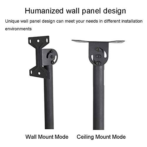 Support TV plafond universel orientable pour écran fixe