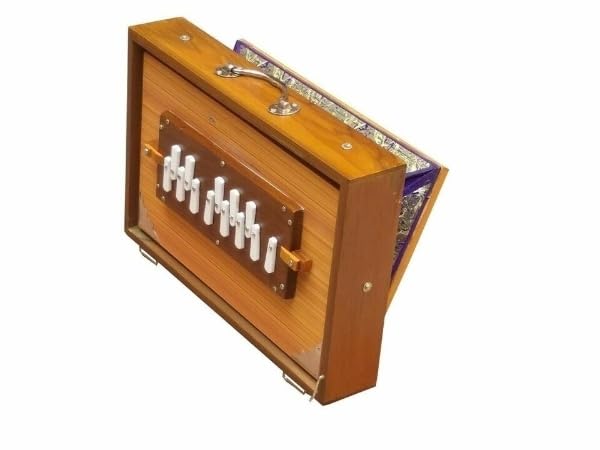 Shruti Box ~ Größe (38,1 x 25,4 x 7,6 cm) ~ Teakholz ~ Swar Peto ~ 440Hz ~ Mantra ~ Shruti ~ Chant