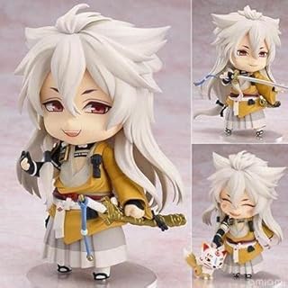 ZYLFP Touken Ranbu kogitsunemaru Fox Ball 10CM Figure PVC Figurine Statue Ornaments Collection Jouet Souvenir Cadeau pour Les Amateurs