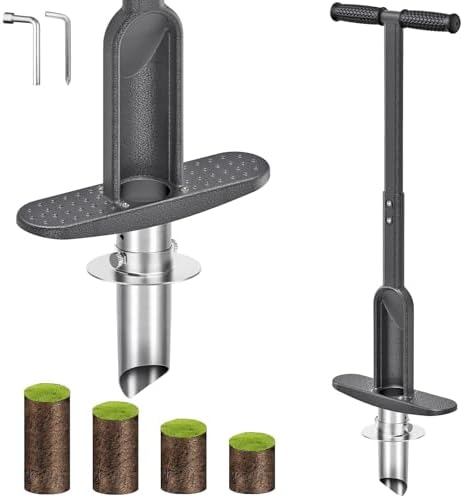 Amazon.com : BeneLabel Grass Plugger Tool Lawn Plugger Tool Adjustable ...