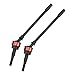 Steel Front Axle CVD Drive Shaft Driving Shaft Compatible with 1/10 Axial SCX10 90046 90047 Upgrade Spare Parts Hop-Up 105mm Long, Cojoys, 2-Pack