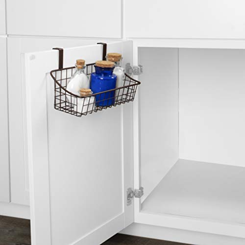 Spectrum Diversified Grid Storage Basket, Over The Cabinet Door, Small, Bronze #TOP3