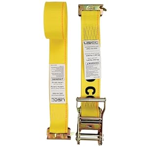 US Cargo Control 5312SEF-Y E-Track Ratchet Strap