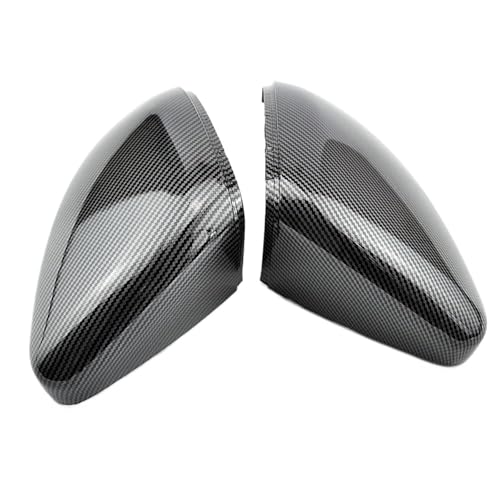 Boîtier de rétroviseur de voiture contre les rayures coque carbone Golf 7