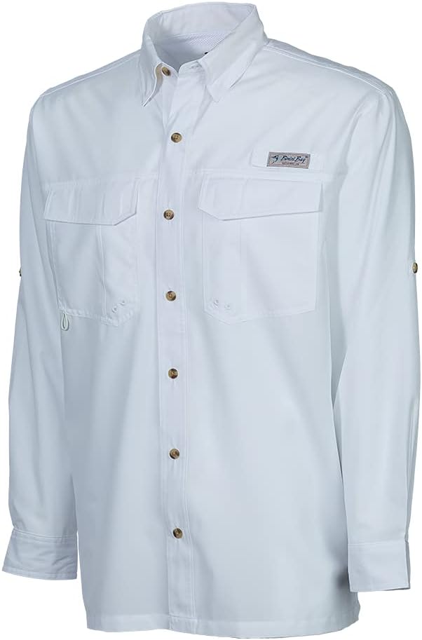 Bimini Bay Outfitters LTD Bimini Flats V Men's Long Sleeve Fishing Shirt Featuring BloodGuard Plus - Image 2
