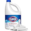 Splash Less Bleach Cleaner, 117oz | Bleach Concentrate and 2 Daley Mint Towels | Bulk Refill Bleach for Linens, Laundry, Bathroom, Janitorial and Commercial
