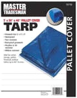 Master Tradesman JMS Industries Mt 5X4x4 Blu Tarp Cover Mt Blue Pallet C Tarp Private Label