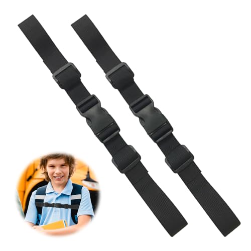 2 Stück Step by Step Brustgurt Rucksack Brustgurt Rucksack Kinder,Verstellbare Rucksack Kinder mit Brustgurt für Rucksack Brustgurt Nachrüsten,Ergobag Brustgurt,Rucksackgurt