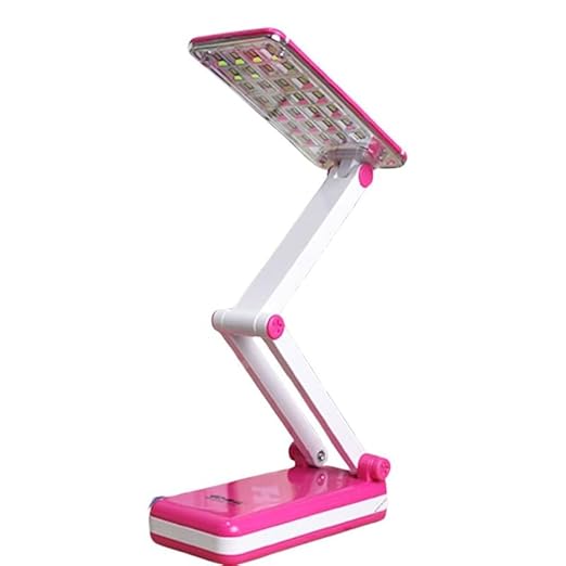 Drumstone Rechargeable LED Lamp for Students, Folding Mini Desk Light, Bedside Reading Light, Ideal for Dorms, Study, and Book Reading