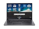 PROCESAMIENTO POTENTE: mantener la productividad es más fácil que nunca con Chromebook 317: el potente procesador Intel proporciona un bajo consumo de energía (hasta 10 horas de autonomía) y una respuesta rápida para trabajar más eficazmente