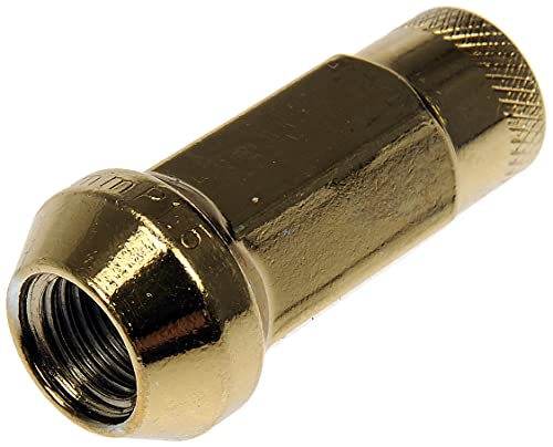 713-385K Gold Open End Knurled Wheel Nuts écrous dorés de qualité