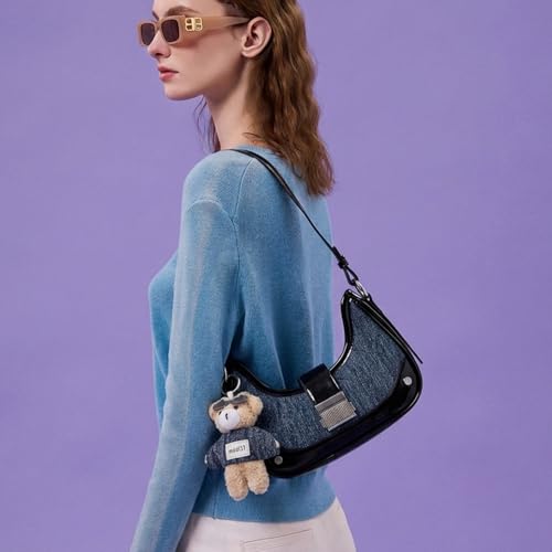 Bolso Tote Casual de Lona Vintage de Mujer miniatura 3