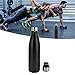 HUAOSN Travel Thermal Flask, Double Walled Thermal, Stainless Steel Water Bottles for Outdoor Sports, Camping, Hiking[Color A]