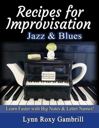 Partition piano facile jazz et blues pour apprendre vite avec grosses notes