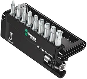 Wera – Wera Bit-Sortiment, Bit-Check 10 TX Universal 1, 10-teilig, 