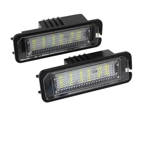 Luces de matrícula para VW Golf 6 evita error de bombilla fundida Canbus Scirocco 2