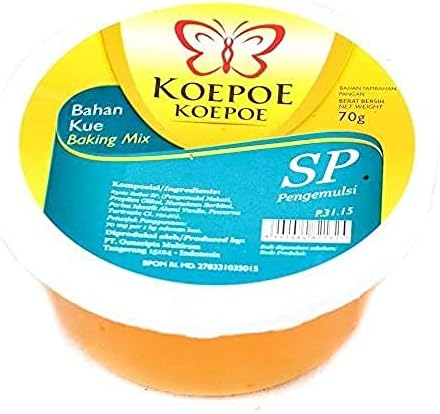 Koepoe-koepoe Baking Mix SP Emulsifiers, 70 Gram