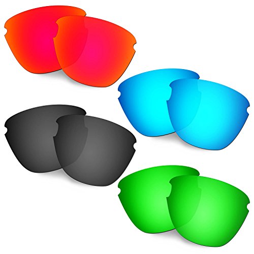 Lentille de rechange pour Oakley Frogskins Lite verre solaire rechange rouge bleu