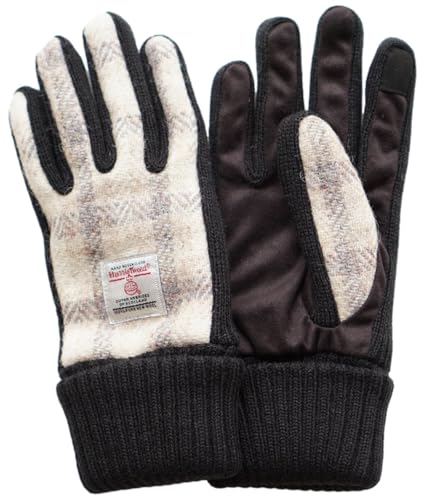 [SANDAI] �n���X�c�C�[�h Harris Tweed ���f�B�[�X��� �ʂ��ʂ� ���{�A�� �j�b�g�J�E�X �t�F�C�N�X�G�[�h �}�`�j�b�g �ܖ{�w��� �^�b�`�p�l���Ή� �P�[�X�t�iLD-MT-WH-BK�j