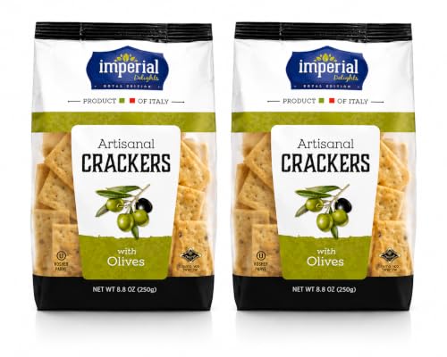 Imperial Delights Olive Artisan Crackers