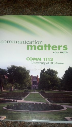 Communication Matters (Comm 1113 University of ... 0077681436 Book Cover