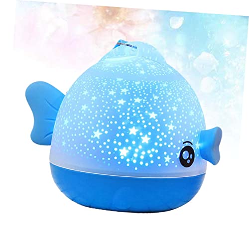 DOITOOL proyector nocturno pez azul LED de 4 modos miniatura 7