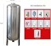 GTANND 100/160/200/250/300 L Capacity Stainless Steel Water Well Pressure Tank, Vertical Stainless Steel Water Pressure Tanks/Pressure Tank Container,200L