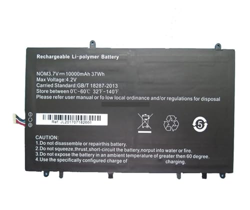 Batterie portable Kiano Slimnote 14.1 Plus accumulateur interne 3.7V 10000mAh