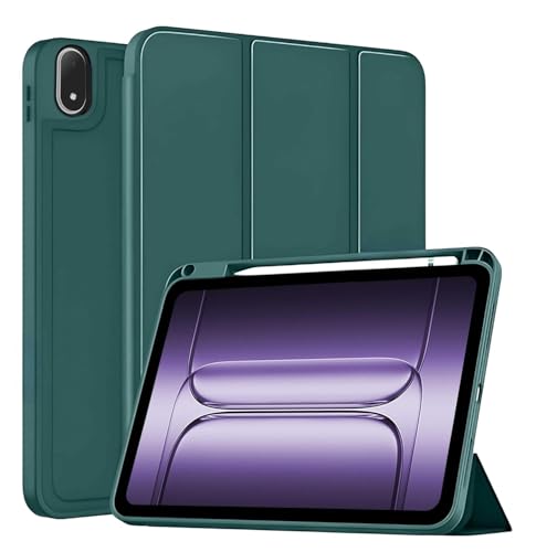 Image of ProElite Cover for OnePlus Pad 3 13.2 inch 2025 case Cover, Soft Flexible Flip Case Cover for OnePlus Pad 3 13.2 inch 2025 with Pen Holder [Recoil Series] - Dark Green