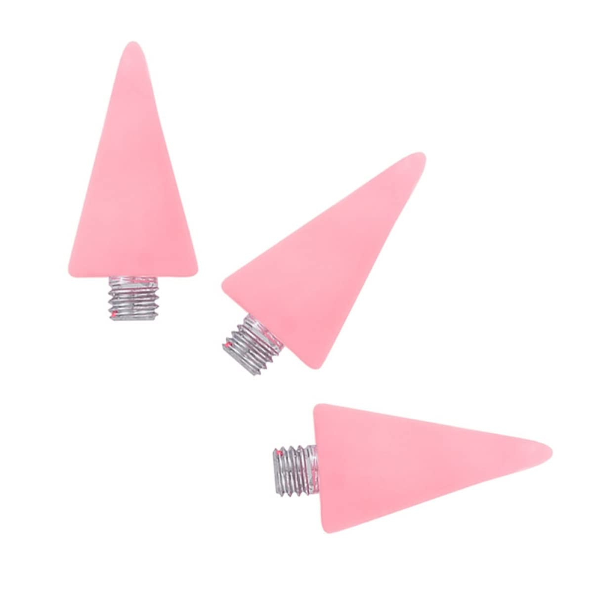 Gatuida Diy Nail Art Tools Acrylic Pen Tip Nail Pen Art Replacement Tips for Polish