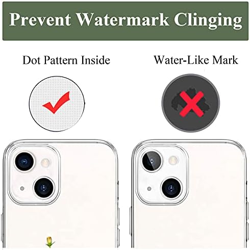 Unov Case Compatible with iPhone 13 Mini Case Clear with Pattern Slim Protective Soft TPU Bumper Embossed Design 5.4 Inch (Flower Bouquet)