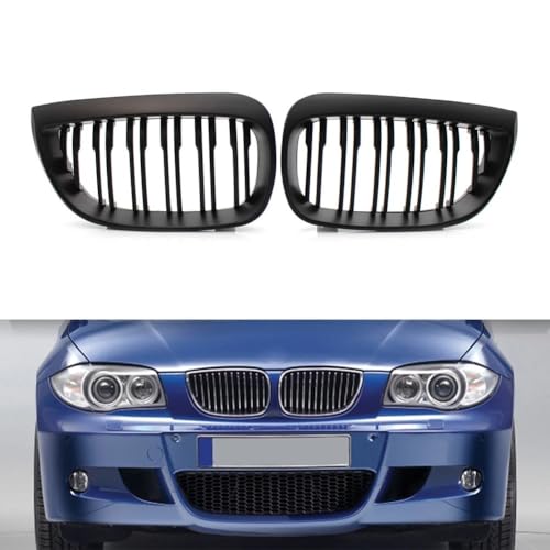 Calandre voiture double lamelles pour remplacer une grille usée E87 - 2