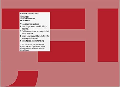 Amazon Brand - Solimo Dark Roast Coffee Pods, French Roast, Compatible With Keurig 2.0 K-Cup Brewers, 24 Count #TOP4