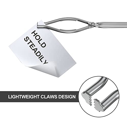 Skyflame 40-Inch Stainless Steel Log Claw Tongs - Heavy-Duty Metal Grip Grabber Tool For Indoor Fireplace Outdoor Gas Firepit & Wood Burning Chiminea/Campfire, Large Fire Tong For Moving Firelogs #TOP4