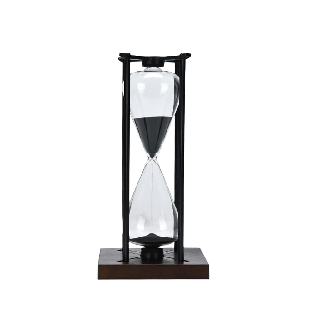 Temporizador de reloj de arena portátil contra la distracción digital en oficina