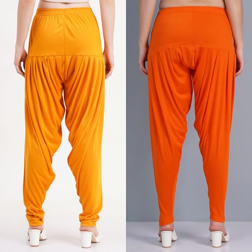 Image of Buy That Trendz Patiala Salwar for Women Relaxed Fit Viscose Patiyala Salwar Harem Bottom Pants