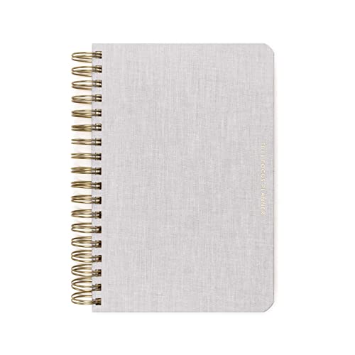 Full Focus Leather Coil Planner by Michael Hyatt - The #1 Daily Planner to Set Annual Goals Increase Focus Eliminate Overwhelm and Achieve Your Biggest Goals - Hardcover (Oatmeal)