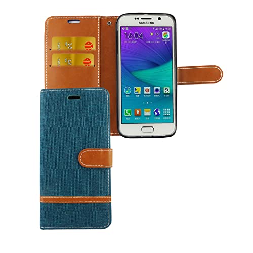 Coque Samsung Galaxy S6 König Design simili cuir vert pour vos sorties et vidéos